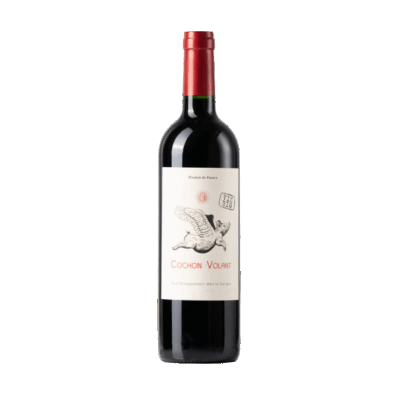 Caraguilhes Cochon volant rouge